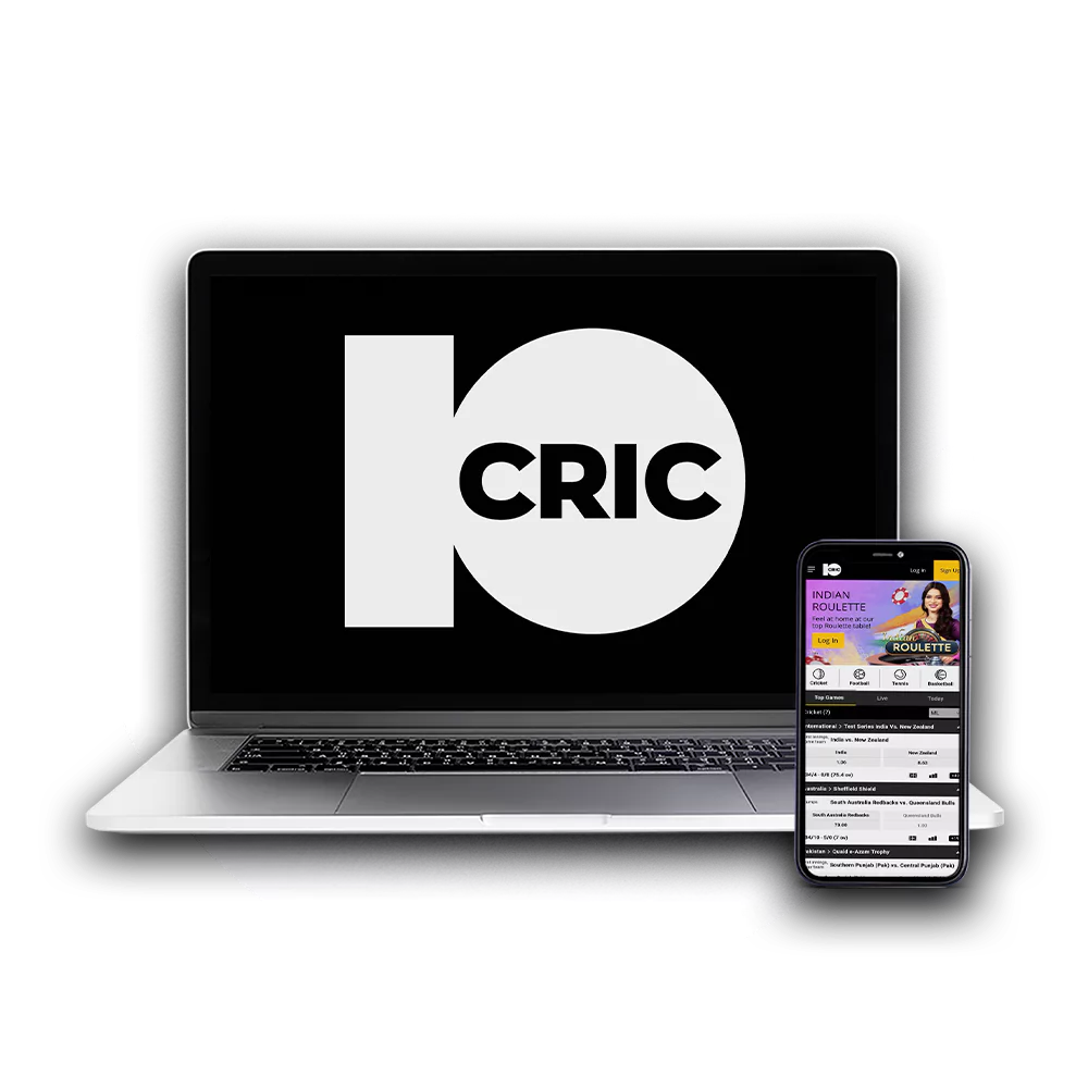 Sign up for 10cric, get bonuses and net on cricket.