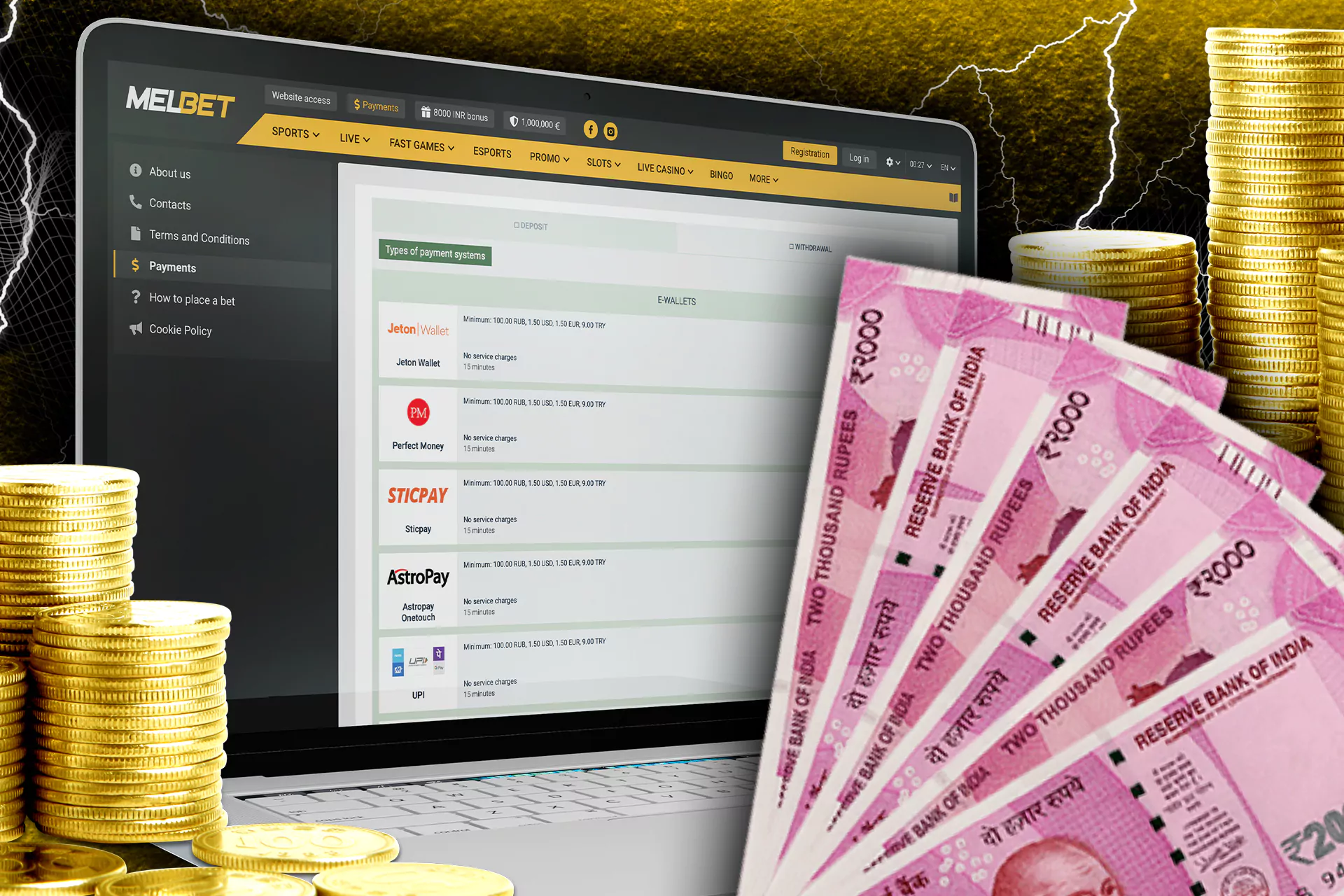 Only verified bettors can withdraw winnings from Mellbet.