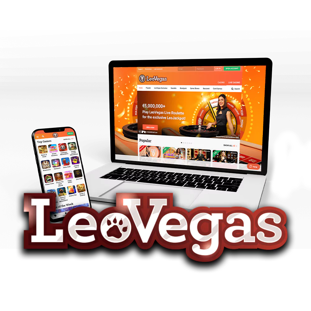 Sign up for LeoVegas, get a bonus and start winning from betting.