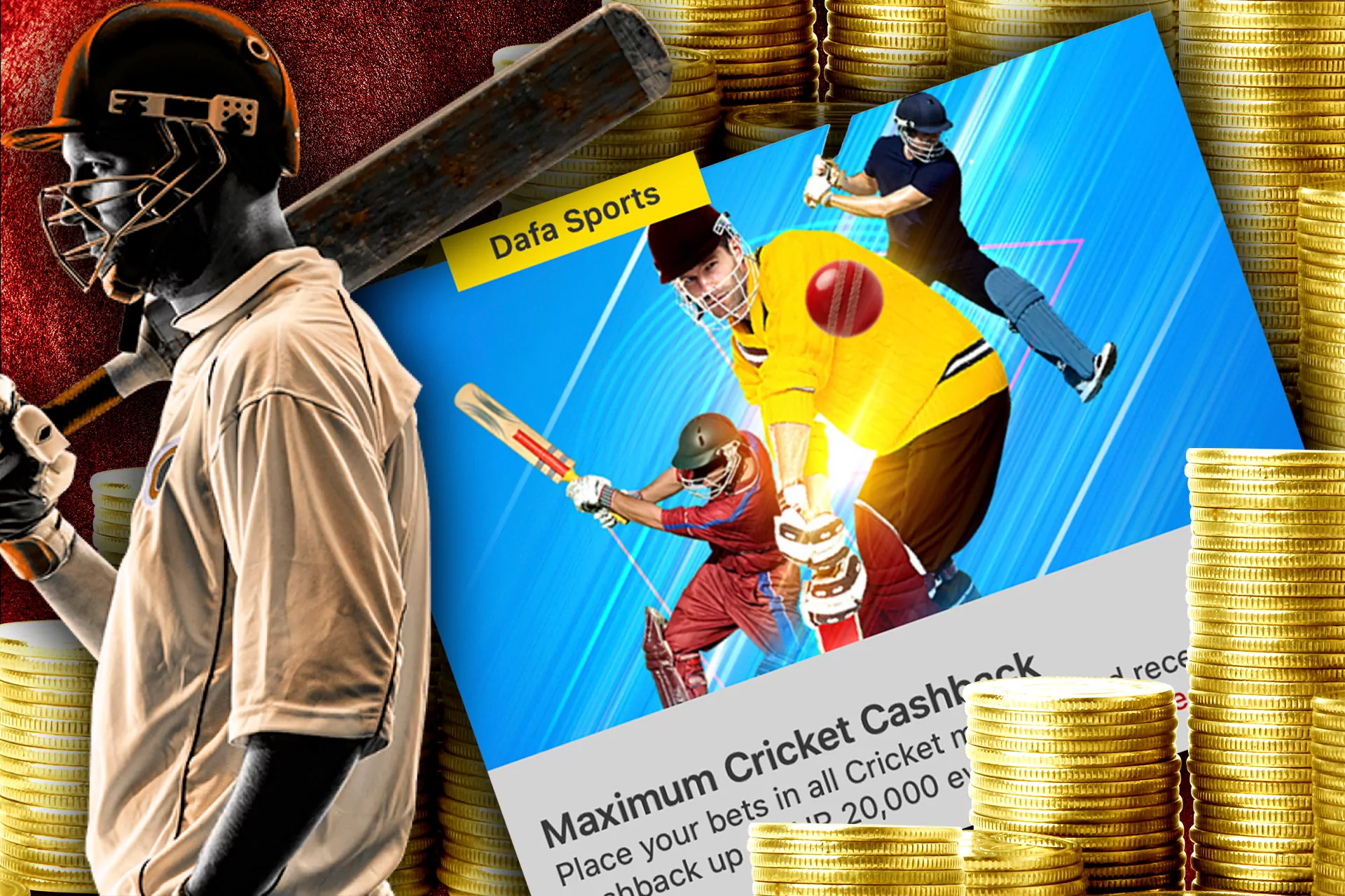 For bettors who prefer placing bets on cricket events, there is a special bonus offer of getting cash back.