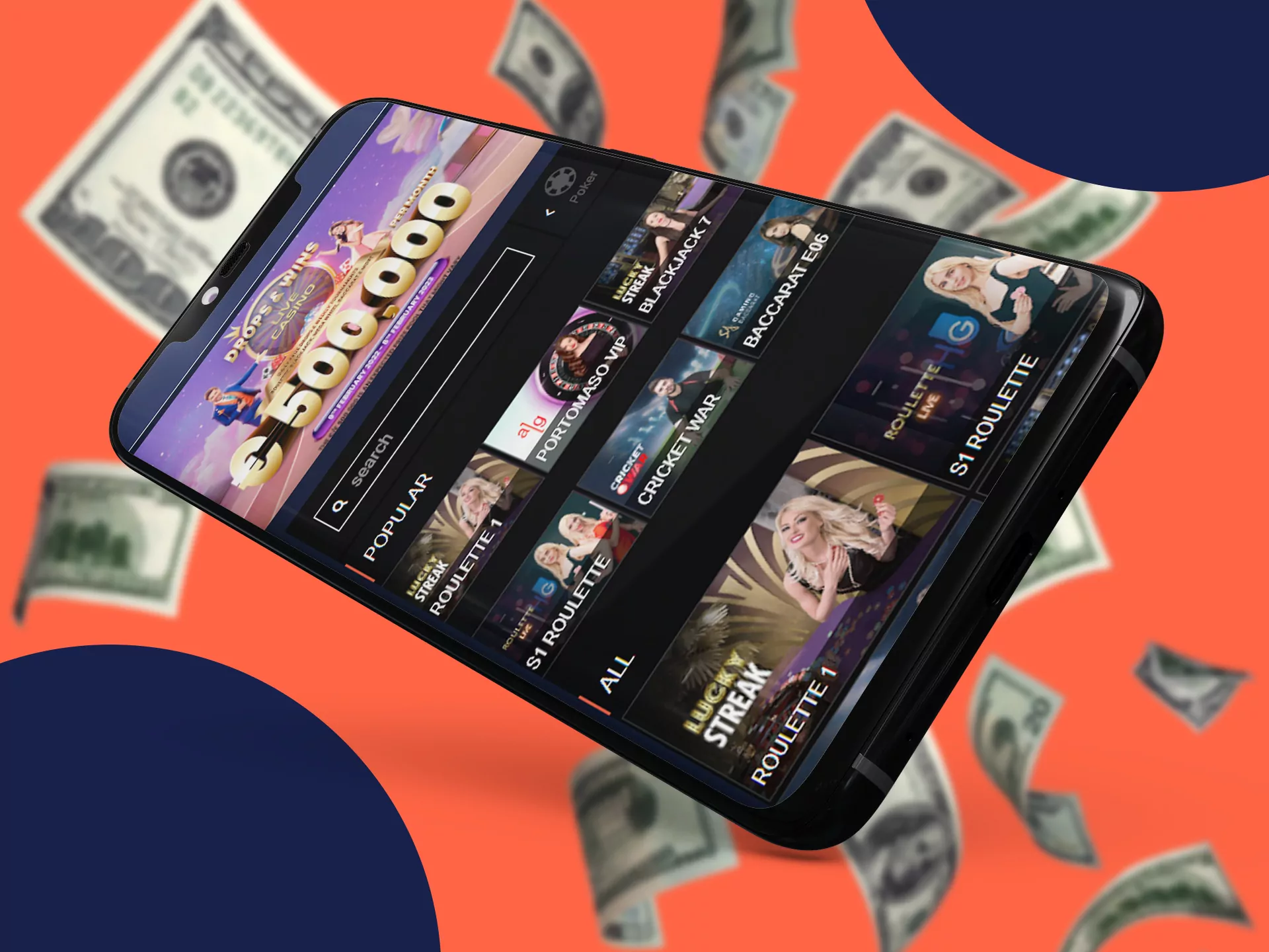 Play Paripesa casino and win big prizes.