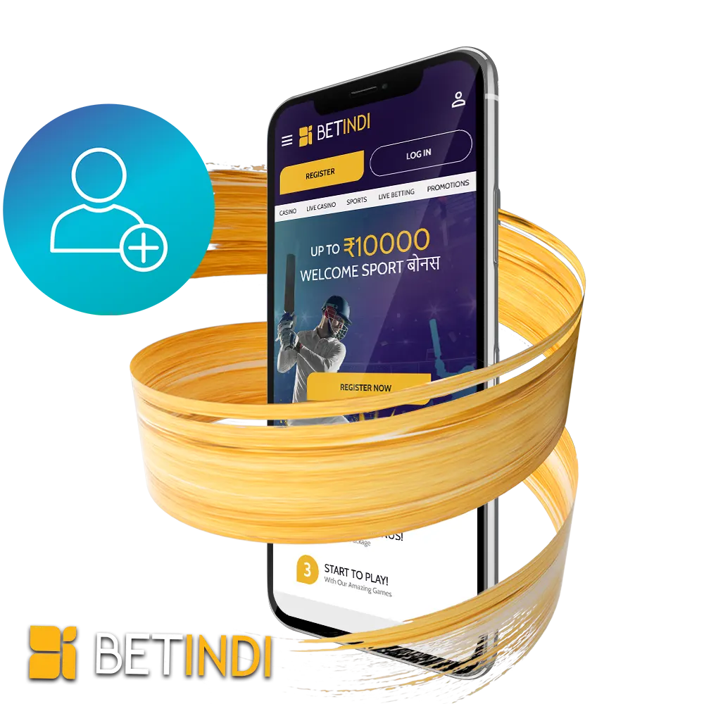 The main rule of BetIndi bookmaker for each player is to create an account, this article will help you to do it.