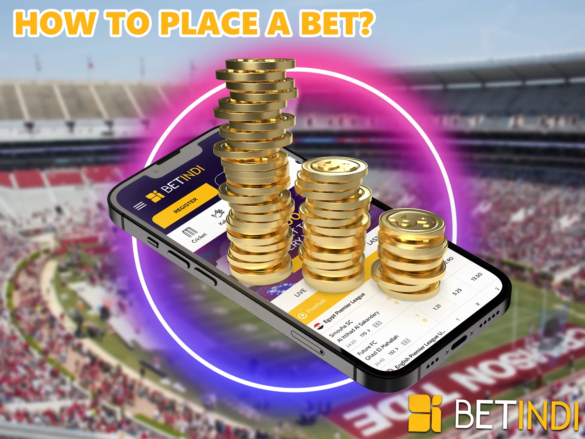 If a player wants to start betting, he should try his hand at the BetIndi betting site.