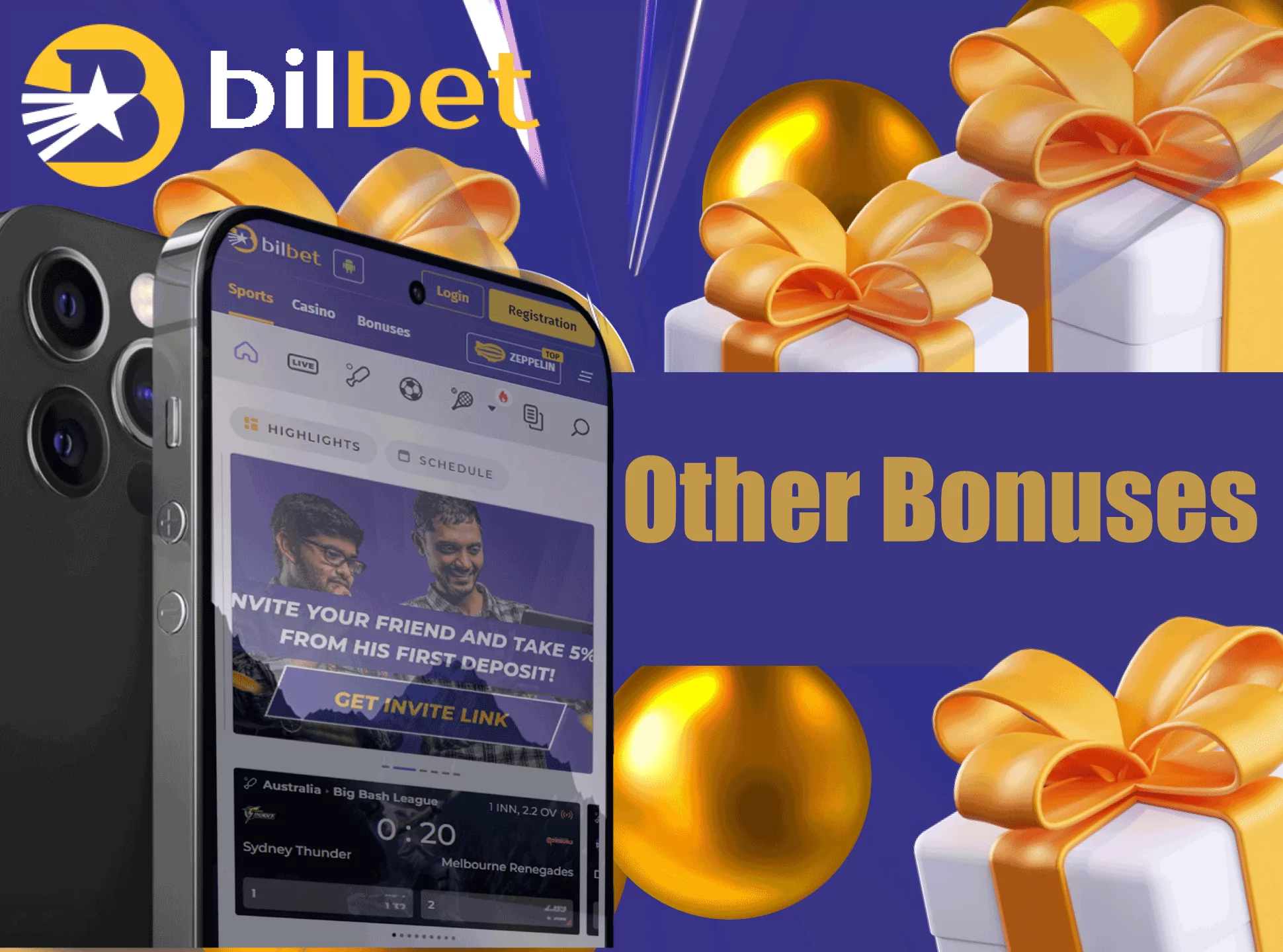 There are also other bonuses for regular Bilbet players.