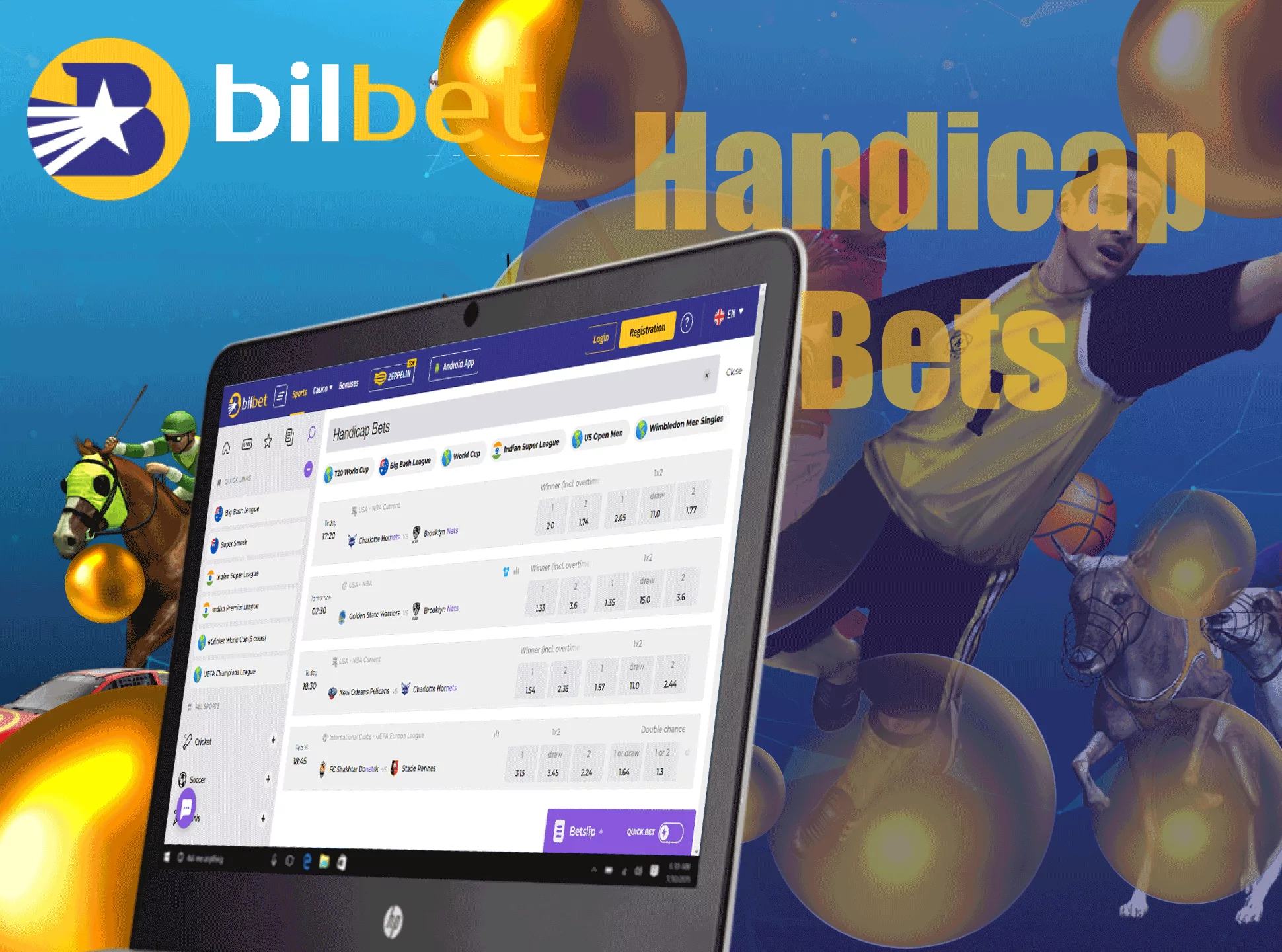 If you are an experienced bettor try the handicap bets.