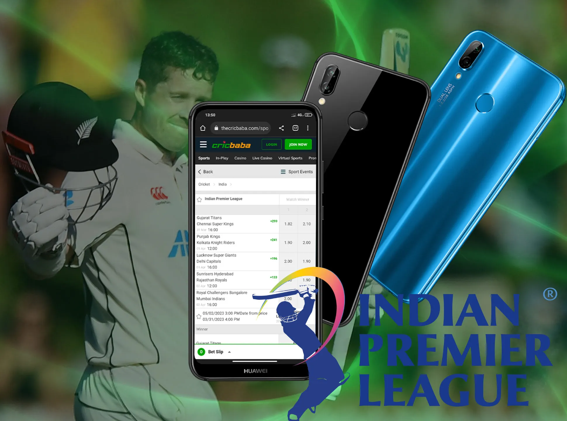 The Cricbaba mobile app gives you lots of information of the IPL 2023 and also an access to the IPL betting.