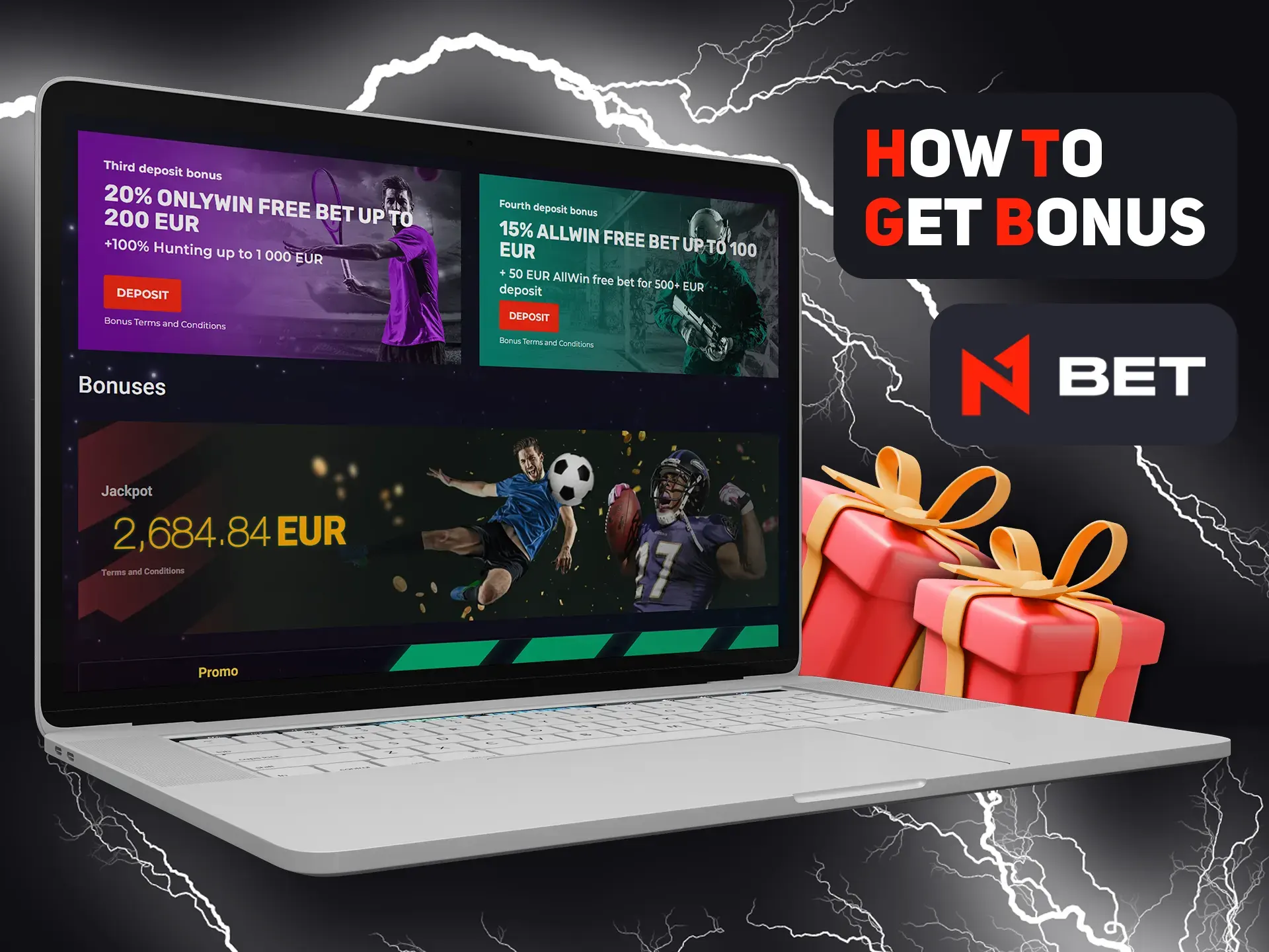 Get N1bet bonus after registration.