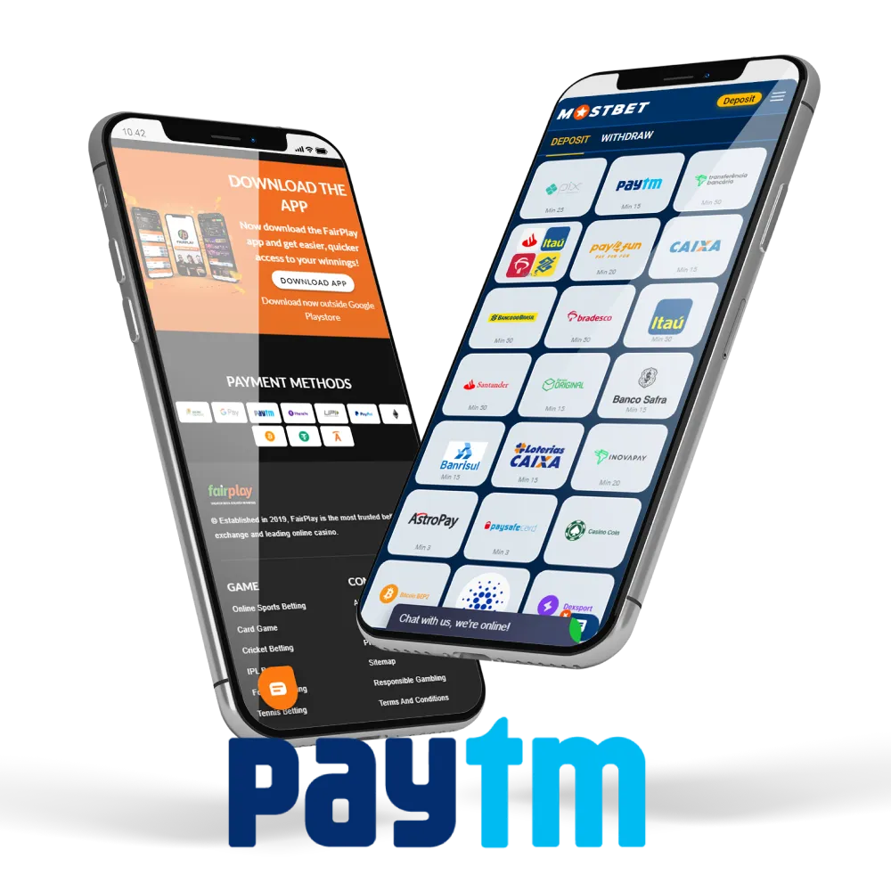 Learn more about the betting apps with available PayTM system.