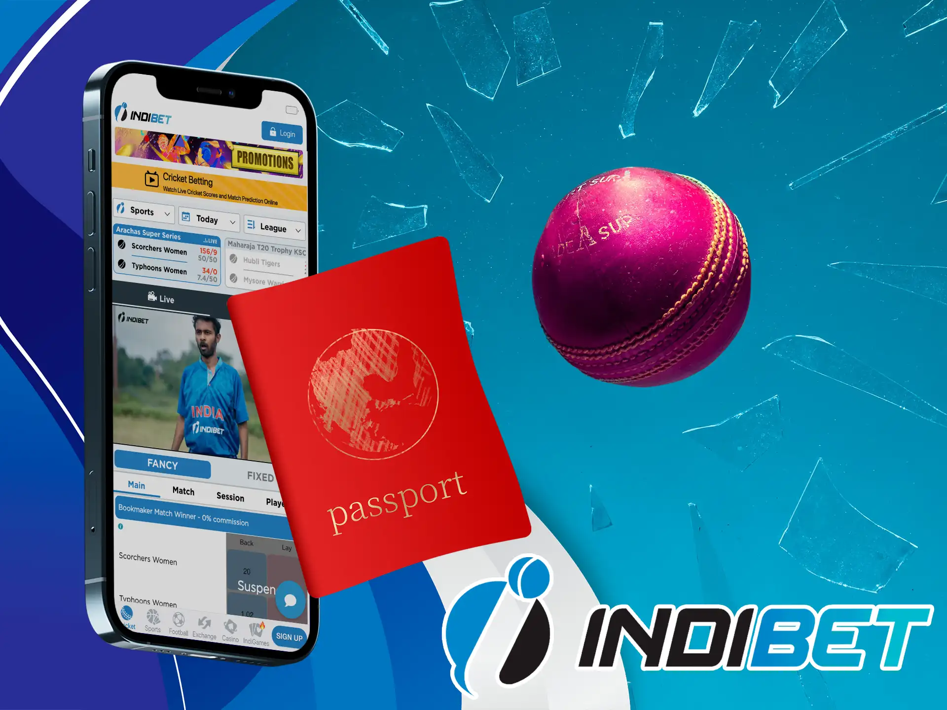 This Indibet procedure is mandatory, without it you will not be able to deposit and withdraw funds.